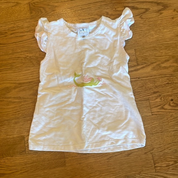 Girls size 5 the Smockling mermaid embroidered shirt - Picture 1 of 5